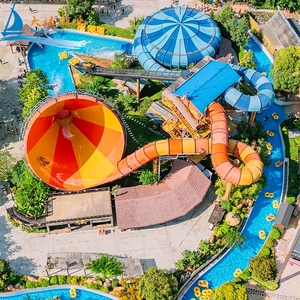 Commercial Water Theme Park Equipment <strong>Swimming</strong> <strong>Pool</strong> Adult Big Fiberglass Water <strong>Slides</strong> for <strong>Sale</strong> - Product Image 5
