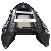 Venta de Fábrica: Yate Deportivo Inflable con Motor Fuera de Borda, Piso de PVC y Aluminio, para Pesca, Recreación y Crucero, Capacidad para 6 Personas