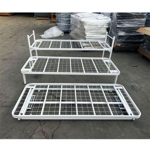 <b>Modern</b> Metal <b>Bed</b> Wrought Iron <b>Sofa</b> <b>Bed</b> Steel <b>Bed</b> with Trundle - Product Image 1