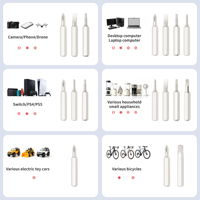 Set Alat Obeng 32pcs dengan Gagang Plastik + Pinset Anti-Statik + Batang Ekstensi H4-74L