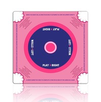 Tapis de jeu de Mahjong personnalisé 2026 Lw Factory Direct, faible MOQ, pour tables de voyage carrées, tuiles de Mahjong, tapis de poker domestique