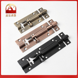 Stainless Steel Door Bolt Type A <b>Pin</b> Traditional Design Easy Installation For Door Window Security - Product Image 4
