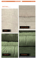 Canapé compressé 3 places design moderne, modulaire sous vide, avec coussin en éponge de haute qualité, vide