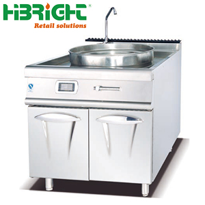 Commercial 3N ~ 380V Vitesse Cuisson Cuisinière À Induction En Acier Inoxydable Électrique Poêle À Frire Armoire pour Restaurant Hôtel - Product Image 4