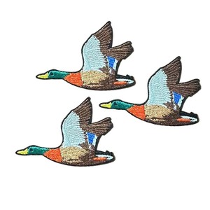 Parche de Paloma de pato salvaje bordado temporada de caza Camo Deer Buck sí preferiría estar cazando parche bordado de hierro sombrero de camuflaje parche - Product Image 3