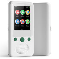 Lecteur MP4 avec écran tactile de 2,4 pouces, radio FM, 1+8 Go, contes pour enfants, audio/vidéo portable, anglais, HiFi sans perte, haut-parleur puissant, OEM/ODM Android
