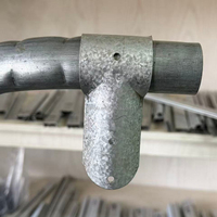Accessoires d'installation de serre : Pinces bec de canard inclinées robustes et durables pour serres