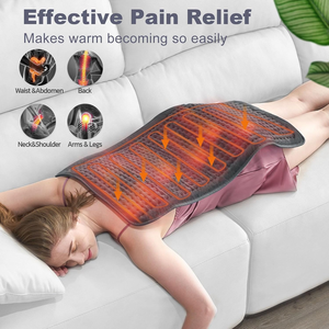 แผ่นประคบร้อนแบบพกพา เครื่องทำความร้อนไฟฟ้าสำหรับบรรเทาอาการปวด - Product Image 4