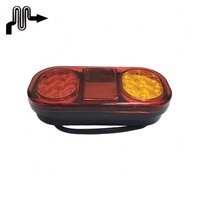 Feux arrière LED 12V 21 LED bicolores pour véhicules agricoles, feux arrière pour tricycles agricoles généraux