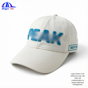 <span class=keywords><strong>Gorra</strong></span> de béisbol OEM vintage blanca común de chenilla 3D con letras personalizadas, parches termoadhesivos y bordados, estructurada de 6 paneles, deportiva, <span class=keywords><strong>cerrada</strong></span> y ajustada. - Product Image 1