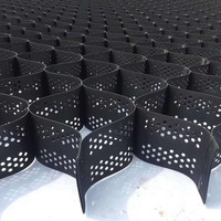 Pavé dur 5cm Grille Cellulaire En Plastique Allée Hdpe Nid D'abeille Geocells pour Stabilisateur De Gravier De Route