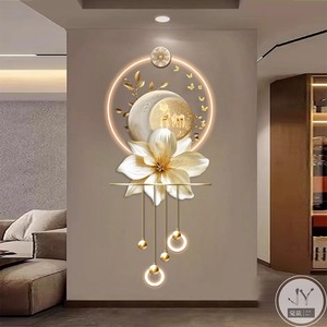 Murales di Lusso con <span class=keywords><strong>Albero</strong></span> <span class=keywords><strong>della</strong></span> Fortuna per Ingresso, Corridoio e Aisle, Decorazioni Luminose di Alta Classe, <span class=keywords><strong>Dipinti</strong></span> di Natura Morta - Product Image 1