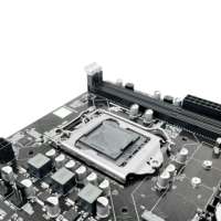 Motherboard Komputer H61 Express Chipset H81 B75 1000M Desktop Mother Board DDR3 PC Mainboard untuk Komponen PC