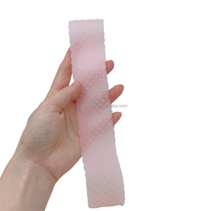 Diadema de silicona transparente Pelucas de silicona flexible Bandas de peluca antideslizantes Cómodo Sujeción fuerte en las cabezas para pelucas y frontales - Product Image 3