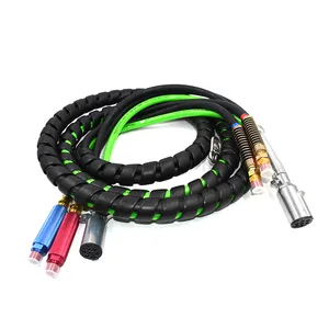 SAEJ1402 12ft airpower ligne 3-en-1 câble ABS <span class=keywords><strong>kit</strong></span> avec <span class=keywords><strong>PICC</strong></span> d'assurance - Product Image 1