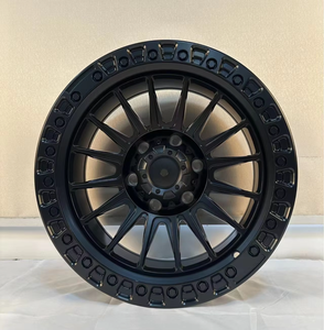 Nouvelles jantes tout-terrain 4x4 en alliage d'aluminium noir haute performance à déport profond 16x8.5-20x9 ET0 6X139.7 pour / - Product Image 1