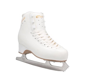 工厂OEM皮革鞋面冰鞋出色的性能3-4旋转职业运动员冬季花样滑冰靴 - Product Image 2