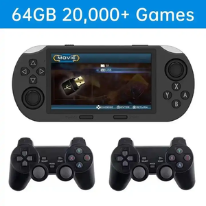 Nuevas consolas de juegos SF3000 de 4,5 pulgadas IPS compatibles con Gamepad OTG, videojuegos Retro, reproductor de juegos portátil para <span class=keywords><strong>dos</strong></span> jugadores - Product Image 2