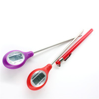 Termometer Daging Digital SW Khusus untuk Memasak di Dapur, Ultra Cepat, Presisi, Tahan Air, dengan Lampu Latar