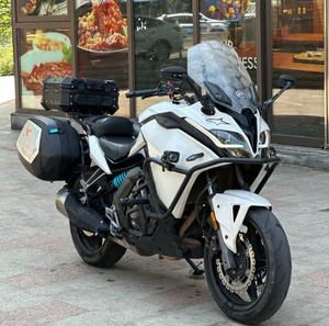 Moto d'aventure d'occasion Trk502 noire, 3 cylindres, avec compartiment à bagages, pour longs trajets, modèle <span class=keywords><strong>2018</strong></span> - Product Image 6