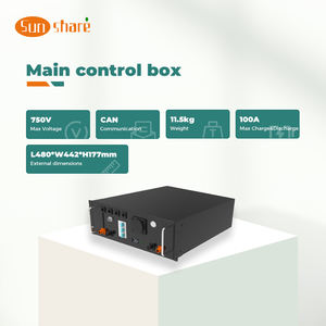 Batería de Litio-Ferrofosfato (LiFePO4) de Alto Voltaje para Montaje en Rack, Sistema de Almacenamiento de Energía Solar de 20kWh-50kWh, Batería ESS de Alto Voltaje de 204.8V-512V - Product Image 2