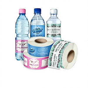 Pellicola Termoretraibile Personalizzata per Bottiglie d'Acqua Minerale - Etichette Termoretraibili in PVC PET per Imballaggi di Bevande - Product Image 1