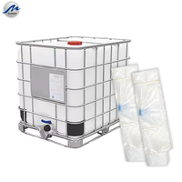 Vente en gros de sacs en plastique carrés aseptiques de qualité alimentaire dans une boîte, réservoir IBC pour liquides, doublure pour réservoir d'eau 100L 200L 1000L