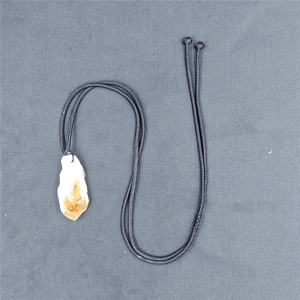 Collar con Colgante de Cuarzo Amarillo al por Mayor, Joyería Bohemia Elegante, Ideal para el Día de San Valentín, para Hombres y Mujeres - Product Image 4