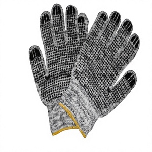 Guantes de PVC XL con Puntos Amarillos de PVC de 10 Pulgadas y 600g, Antideslizantes, Duraderos, Transpirables, Sin Látex, para Construcción, Jardinería y Trabajo Automotriz - Product Image 1