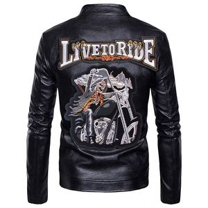 Patchs brodés Punk Biker Skull Big Rider à coudre ou thermocollants pour vêtements, applique de haute qualité, grand patch dorsal - Product Image 6