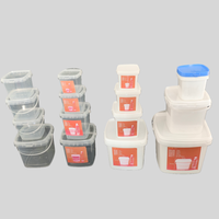 Ember Plastik Kotak Mini Ramah Lingkungan Portabel 500ml 1L 2L 5L Warna Logo Kustom Wadah PP Food Grade Kemasan Hadiah Popcorn