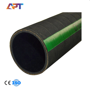 Ce chứng nhận Thượng Hải APT Tùy chỉnh cao su hút <span class=keywords><strong>Hose</strong></span> 1 20 inch Áp lực làm việc 10 Bar cắt xử lý mặt bích khớp nối - Product Image 6