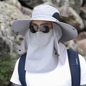 قبعة صياد تسلق الجبال للصيف للحماية من أشعة الشمس قابلة للفصل ، قبعة حماية خارجية من أشعة الشمس - Product Image 3