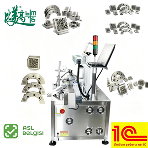 Machine laser à fibre 60W ASL BELGISI GS1 pour feuilles d'acier inoxydable DataMatrix avec lecture de codes, collecte de données et rejet des pièces défectueuses - Product Image 2