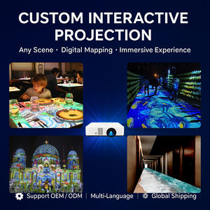 Cartographie de projection immersive de bâtiment de résolution 4K personnalisable pour l'affichage publicitaire de <span class=keywords><strong>gratte</strong></span>-<span class=keywords><strong>ciel</strong></span> - Product Image 5