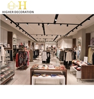Présentoir de Magasin de Vêtements du Fabricant, Conception de Magasin, Vitrine de Présentation de Vêtements, Conception de Magasin Tendance, OEM