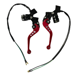 Ensemble <span class=keywords><strong>de</strong></span> levier <span class=keywords><strong>de</strong></span> <span class=keywords><strong>frein</strong></span> à double tambour pour <span class=keywords><strong>moto</strong></span> ZJ125, <span class=keywords><strong>poignée</strong></span> <span class=keywords><strong>de</strong></span> <span class=keywords><strong>frein</strong></span> à coupure <span class=keywords><strong>de</strong></span> courant, levier <span class=keywords><strong>de</strong></span> <span class=keywords><strong>frein</strong></span> CNC allongé, transfrontalier - Product Image 1