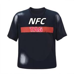 Camisetas de Algodón Grueso NFC 2026, Estilo Vintage con Estampado Y2K, Ropa Urbana de Alta Calidad, Estilo Hell, Proveedor ODM - Product Image 2