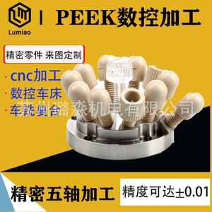 Pièces métalliques usinées CNC de précision Lu Miao, acier inoxydable sur mesure, tolérance 0,01, 010406 - Product Image 5
