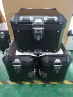 Boîte à bagages triple en aluminium SLKE avec boîte supérieure de 38L et boîtes latérales de 48L pour moto R1300GS ADV, tourisme tout-terrain