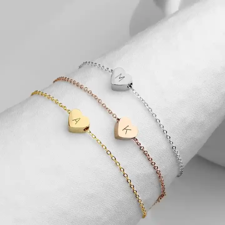 Toddler & Baby Bracelet with Personalized Pendant - 14k Gold Filled – Gems  and Juniper