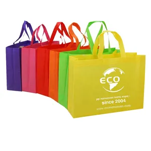 Shopper Tote Manufacturer Low Price Foldable Sales Reasonable Price Non Woven Tote Printed Shopping Bag