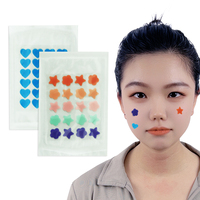 Patchs hydrocolloïdes pour boutons, couvre-taches adhésifs transparents pour l'acné et la cicatrisation des imperfections
