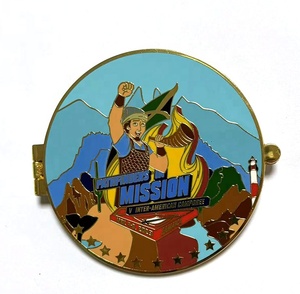 Épingles à revers en émail personnalisées pour le club Pathfinder de l'église du Septième Jour, camporee, badge choisi Hared - Product Image 1