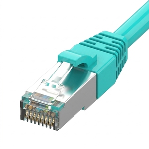 Câble de raccordement <span class=keywords><strong>RJ45</strong></span> Cat5E Cat6 STP à codage <span class=keywords><strong>couleur</strong></span> multiple (noir, rouge, jaune) pour le câblage de classification technique - Product Image 5