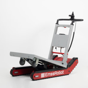EmssRobot-Nano Four-Wheel Portable Electric Hand Truck Heavy Duty Battery-Powered Stair Climber Folding <strong>Mobility</strong> <strong>Trolley</strong> 300KG - Product Image 2