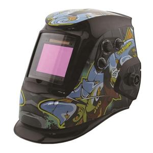 Casco de Soldadura con Oscurecimiento Automático, Vista Amplia de 98*62mm, Color Real, <span class=keywords><strong>4</strong></span> <span class=keywords><strong>Sensores</strong></span> de Arco, Energía Solar, Máscara de Soldadura <span class=keywords><strong>4</strong></span>/5-9/9-13 - Product Image 4