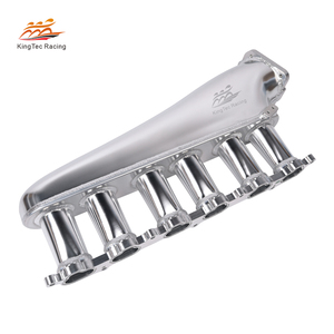 ท่อร่วมไอดี 1JZ สีเงิน อัพเกรดสมรรถนะ 1jz-gte 2.5L สำหรับเครื่องยนต์โตโยต้า ซูปรา แชสเซอร์ เทอร์โบ - Product Image 1