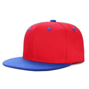 Custom Logo Snapback Cap Solid Color Adjustable Unisex Baseball Hat Street Style 6-Panel Cotton <b>Yarn</b> Fashion Cap - Product Image 2