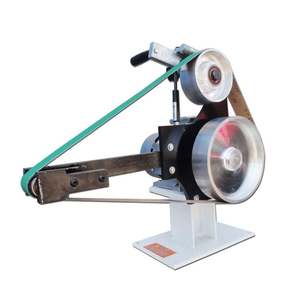 เครื่องขัดสายพาน เครื่องเจียรสายพาน เครื่องขัดแนวตั้ง เครื่องขัดทรายปรับความเร็วได้แบบไม่มีขั้นบันได - Product Image 5